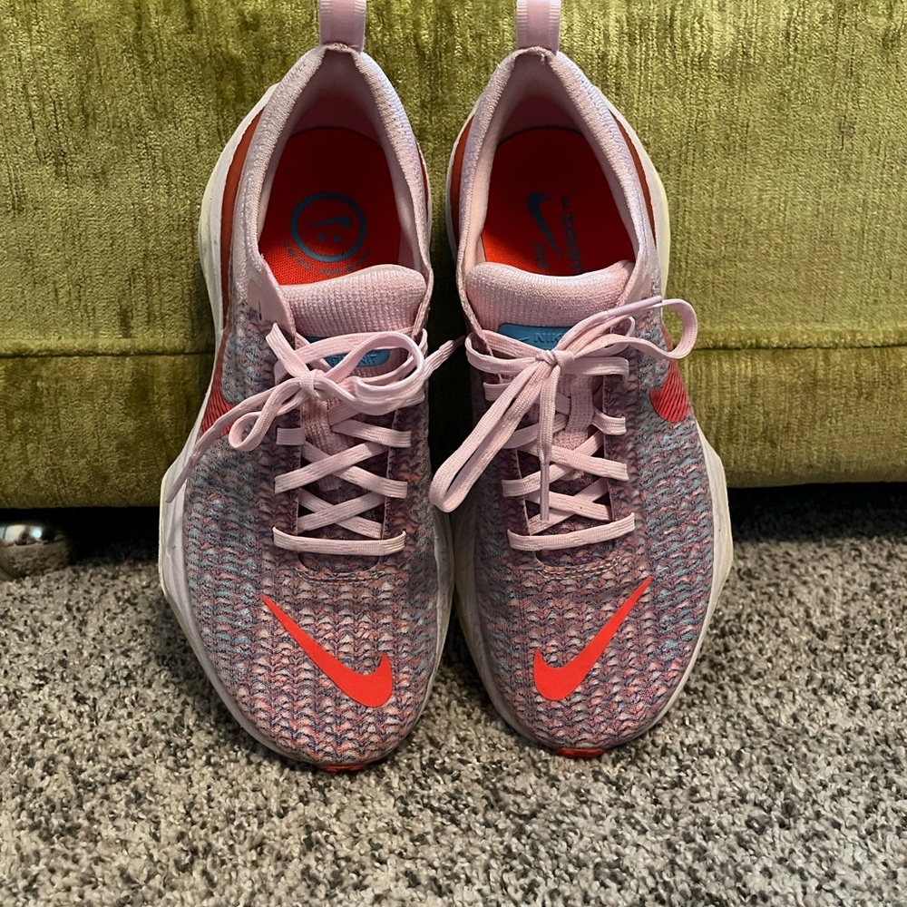 Nike ZoomX Invincible Run 3 Pink Foam Racer Blue - Picture 4 of 7